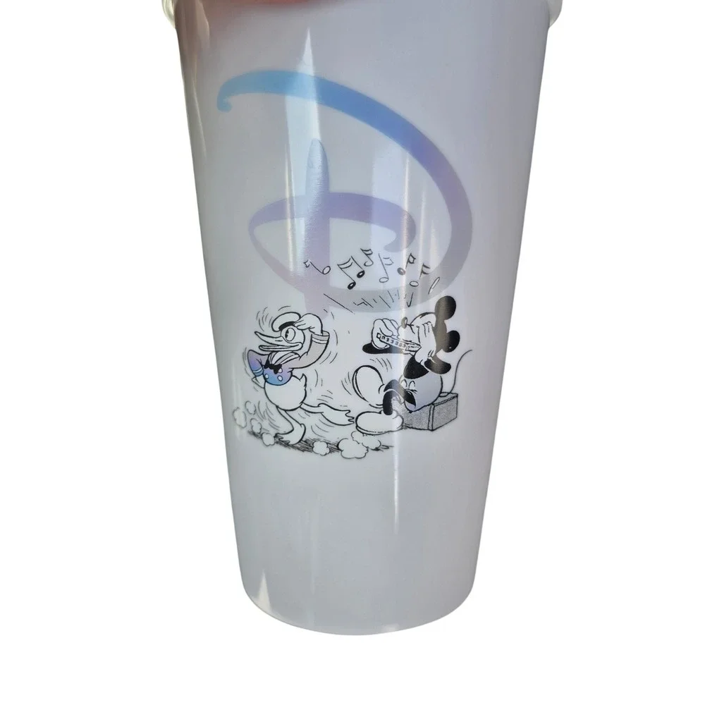 Disney 100 Years of Wonder Souvenir Cup Set of 4 Mickey Donald Castle White 2023